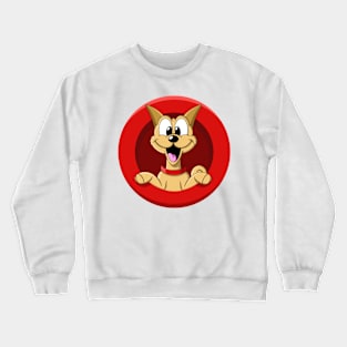 Gunner The Dog Logo Crewneck Sweatshirt